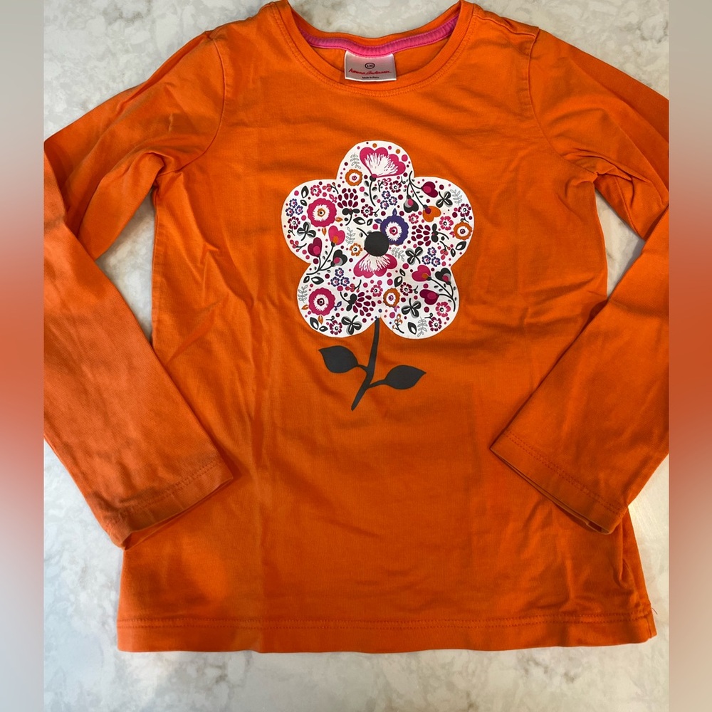 Hanna Andersson long sleeve graphic tee shirt size 130 (8)